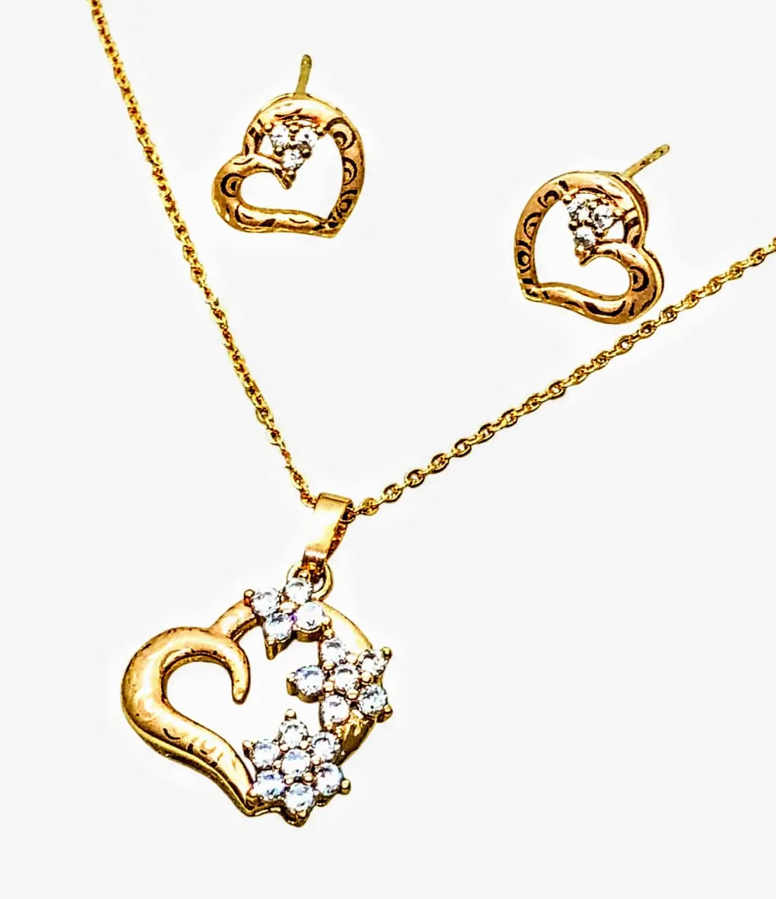 Set of Adorable Heart-Shaped Pendants