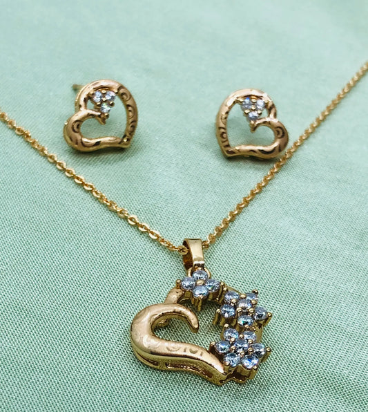 Set of Adorable Heart-Shaped Pendants